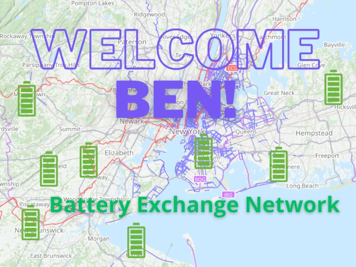 eVTOL Battery Exchange Network
